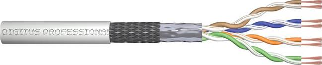 DIGITUS Professional bulk cable - 305 m - gray, RAL 7035