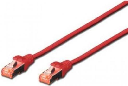 DIGITUS Professional patch cable - 2 m - red