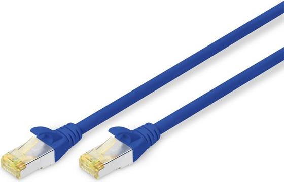 DIGITUS Professional patch cable - 25 cm - blue