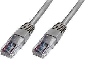 DIGITUS Professional patch cable - 25 cm - gray