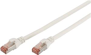 DIGITUS Professional patch cable - 3 m - white
