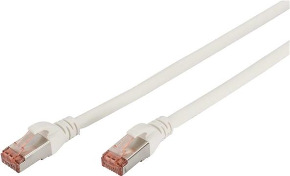 DIGITUS Professional patch cable - 3 m - white