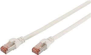 DIGITUS Professional patch cable - 5 m - white
