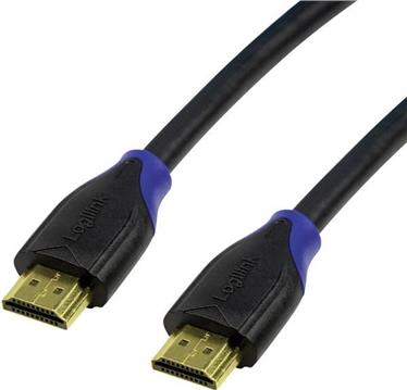 LogiLink High Speed with Ethernet - HDMI with Ethernet cable - 2 m