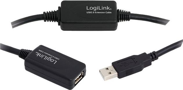 LogiLink USB extension cable - USB to USB - 10 m