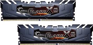 G.Skill Flare X series - DDR4 - 32 GB: 2 x 16 GB - DIMM 288-pin, F4-3200C14D-32GFX