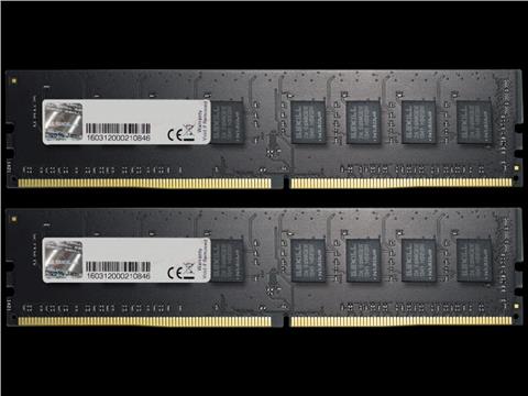 G.Skill Value Series - DDR4 - 16 GB: 2 x 8 GB - DIMM 288-pin, F4-2400C17D-16GNT