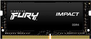 Memorija za prijenosno računalo Kingston FURY Impact - DDR4 - module - 16 GB - SO-DIMM 260-pin - 3200 MHz / PC4-25600, KF432S20IB/16