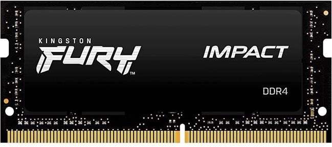 Memorija za prijenosno računalo Kingston FURY Impact - DDR4 - module - 32 GB - SO-DIMM 260-pin - 3200 MHz / PC4-25600, KF432S20IB/32