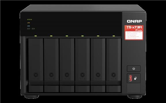 QNAP TS-673A - NAS server - 0 GB