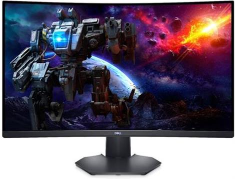 Monitor 31.5" DELL S3222DGM, QHD, 165Hz, 1ms, 350cd/m2, 3000:1, zakrivljeni, crni