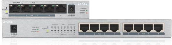 ZyXEL GS1008HP 8-Port Gigabit Unmanaged PoE+