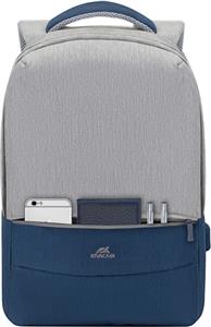 RivaCase laptop backpack 15.6 "7562 gray / blue