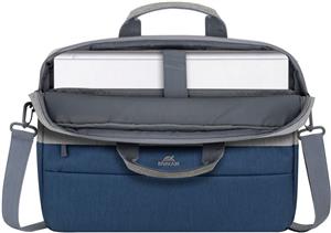 RivaCase laptop bag 15.6 "gray-blue 7532