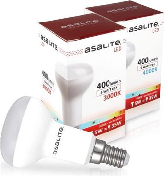 ASALITE LED bulb E14 R50 5W 3000K 400lm