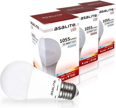 ASALITE LED bulb E27 12W 6500K 1055lm