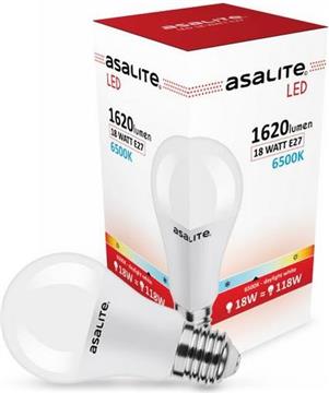 ASALITE LED bulb E27 18W 6500K 1620lm