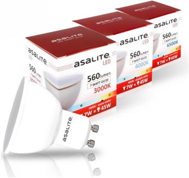 ASALITE LED bulb GU10 5W 3000K 410lm