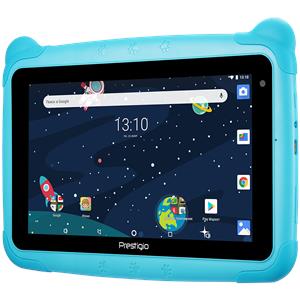 Prestigio Smartkids, PMT3197_W_D_BE, wifi, 7" 1024*600 IPS display, up to 1.3GHz quad core processor, android 8.1(go edition), 1GB RAM+16GB ROM, 0.3MP front+2MP rear camera,2500mAh battery