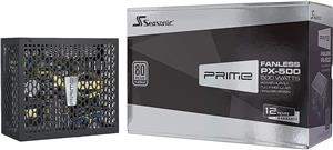 Seasonic PRIME PX-500 Fanless (80+Platin) 500 Watt