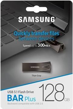 STICK 128GB USB 3.1 Samsung Bar Plus Titan grey