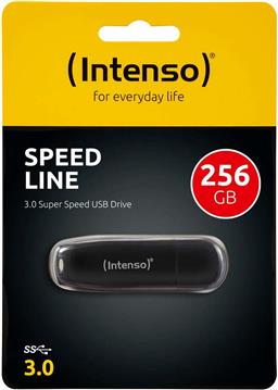 STICK 256GB USB 3.0 Intenso Speed Line Black