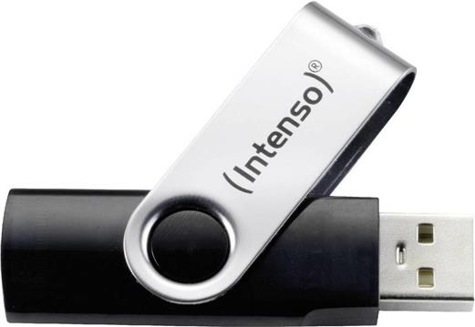 STICK 8GB USB 2.0 Intenso Basic Line Black/Silver