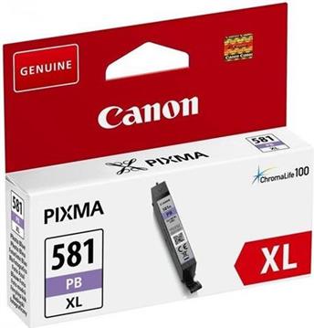 Canon CLI-581PB XL - XL size - photo blue - original - ink tank