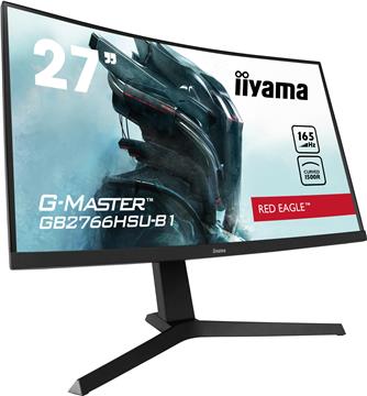 iiyama G-MASTER Red Eagle GB2766HSU-B1 - LED monitor - curved - Full HD (1080p) - 27 - HDR