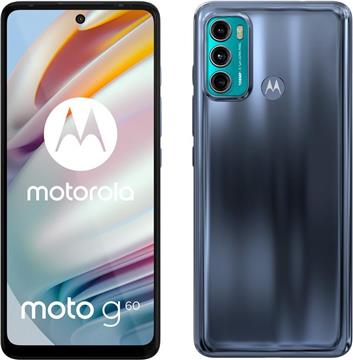 Smartphone MOTOROLA G60, 6.8", 6GB, 128GB, Android 11, sivi