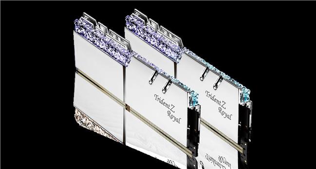 G.Skill Trident Z Royal Silber 64GB DDR4 4400-19 K2 F4-4400C19D-64GTRS