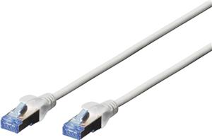 DIGITUS Premium - patch cable - 1 m - gray