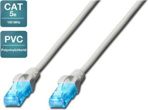 DIGITUS Ecoline patch cable - 1 m - gray