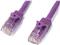 StarTech.com 2m CAT6 Ethernet Cable - Purple Snagless Gigabit CAT 6 Wire - 100W PoE RJ45 UTP 650MHz Category 6 Network Patch Cord UL/TIA (N6PATC2MPL) - patch cable - 2 m - purple