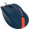 Wired Optical Mouse with 3 keys, DPI 1000 With 1.5M USB cable,Blue-Red,size 68*110*38mm,weight:0.072kg