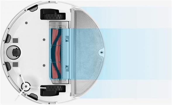 Krpa za mokro čiščenje za ROBOROCK S6 MaxV, S6, S6 Pure, E4, S5, S5 Max 2x bijela