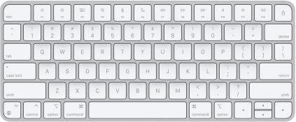 Tipkovnica Apple Magic Keyboard (2021), HR znakovi, Bluetooth, bijela, mk2a3cr/a