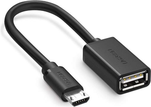 Ugreen MicroUSB (M) to USB (F) OTG cable black