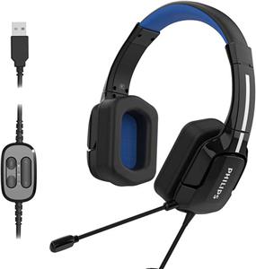 Philips TAGH401BL 3D gaming headset for computer games
