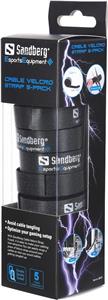 Sandberg velcro / hedgehog cable organizer 5x 1m