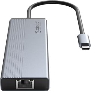 Docking station USB-C, 5 in 1, 3x USB 3.0, RJ45, USB-C PD 100W, ORICO