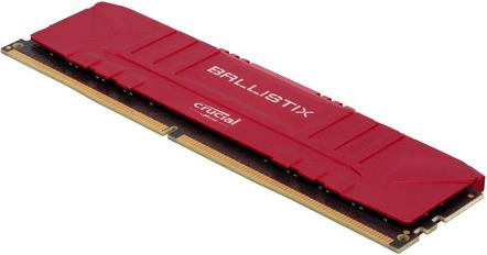 RAM DDR4 8GB PC4-25600 3200MT/s CL16 1.35V Crucial Ballistix Red