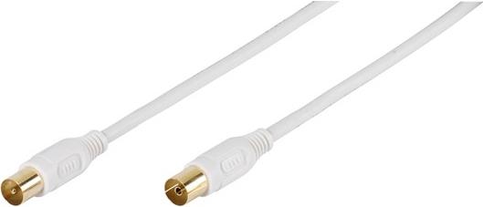 Kabel VIVANCO 48128, antenski coax na coax, 3m, bijeli