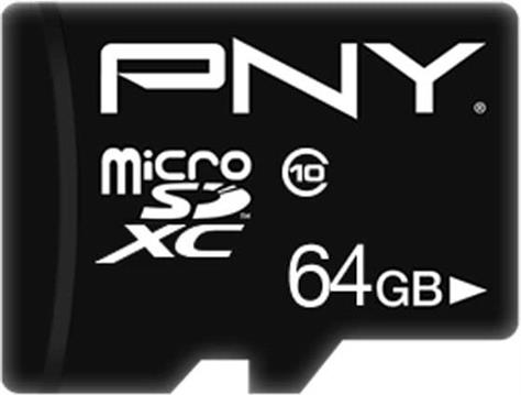 Memorijska kartica PNY MicroSDXC Performance Plus, 64GB, class 10, s adapterom