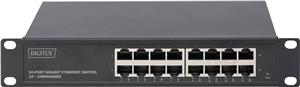 DIGITUS DN-80115 - switch - 16 ports - unmanaged - rack-mountable