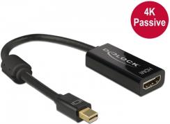 Delock 4K Passive - video adapter - 20 cm