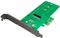 RaidSonic ICY BOX IB-PCI208 - interface adapter - PCIe 3.0 x4