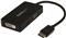 StarTech.com 3 in 1 DisplayPort Multi Video Adapter Converter - 1080p DP Laptop to HDMI VGA or DVI Monitor or Projector Display (DP2VGDVHD) - video converter - black