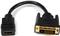 StarTech.com 8in HDMI to DVI-D Video Cable Adapter - HDMI Female to DVI Male - HDMI to DVI Dongle Adapter Cable (HDDVIFM8IN) - video adapter - HDMI / DVI - 20.32 cm
