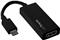 StarTech.com USB-C to HDMI Video Adapter Converter - 4K 30Hz - Thunderbolt 3 Compatible - USB 3.1 Type-C to HDMI Monitor Travel Dongle Black (CDP2HD) - external video adapter - black